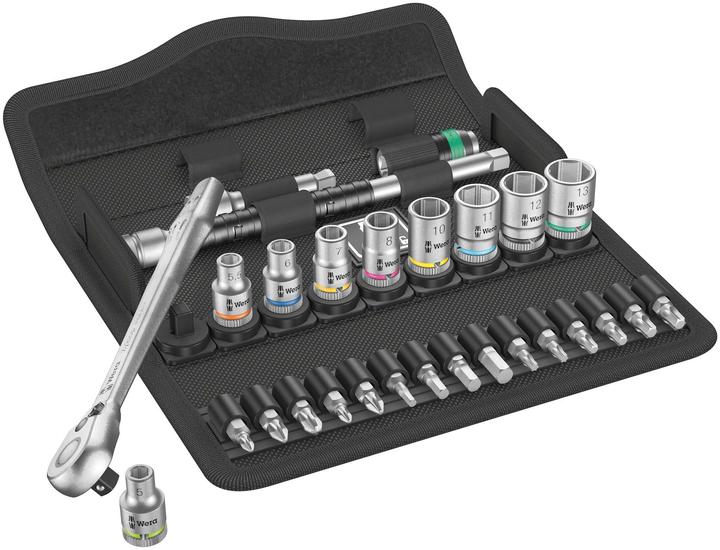 Image du produit Wera 8100 SA 8 Jeu cliquet Zyklop Metal (1/4")