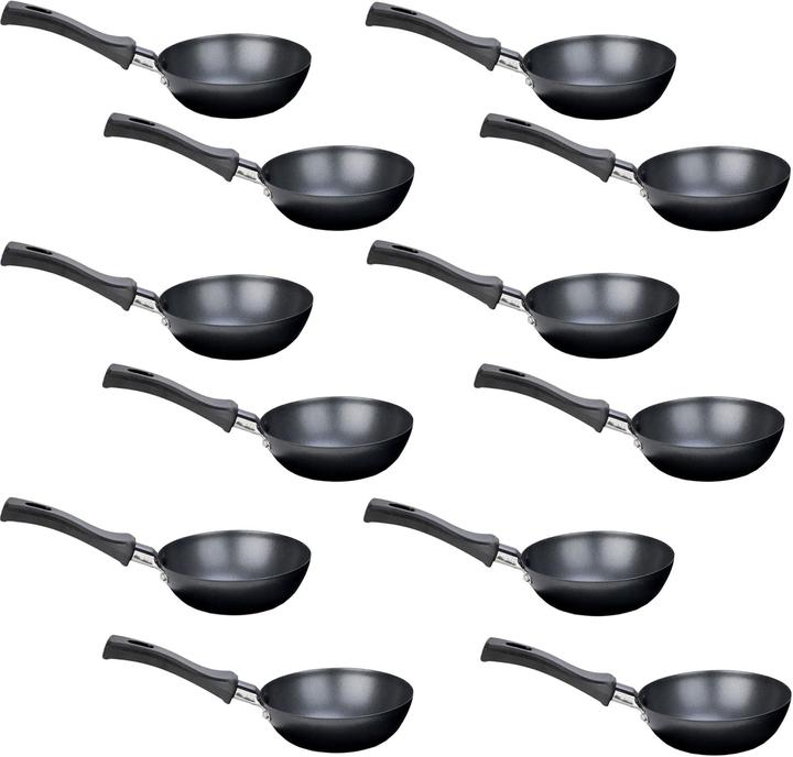 Syntrox 12er-Set Wok-Pfännchen