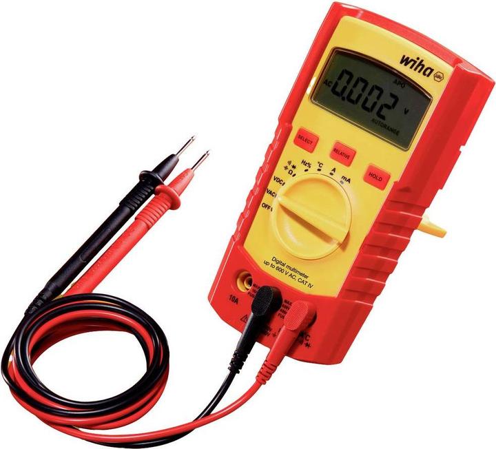 Produktbild Wiha Digitales Multimeter (CAT III 600V, CAT IV 300V)