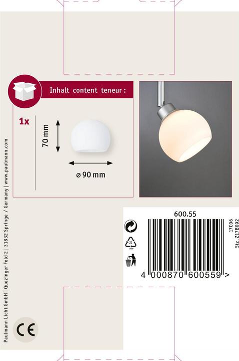 Actual product image Paulmann Wolbi