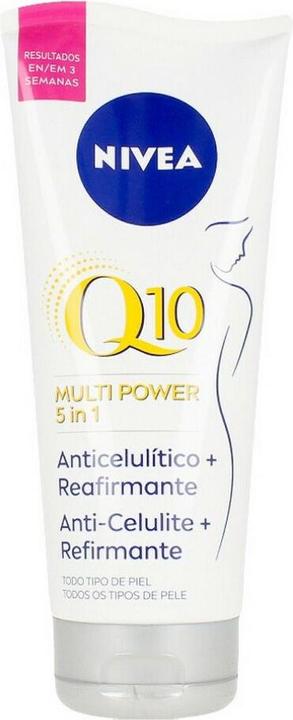 NIVEA Q10 + Multi Power 5 In 1 Anti-Cellulite + Firming Gel-Cream 200ml (Körpercreme, 200 ml)