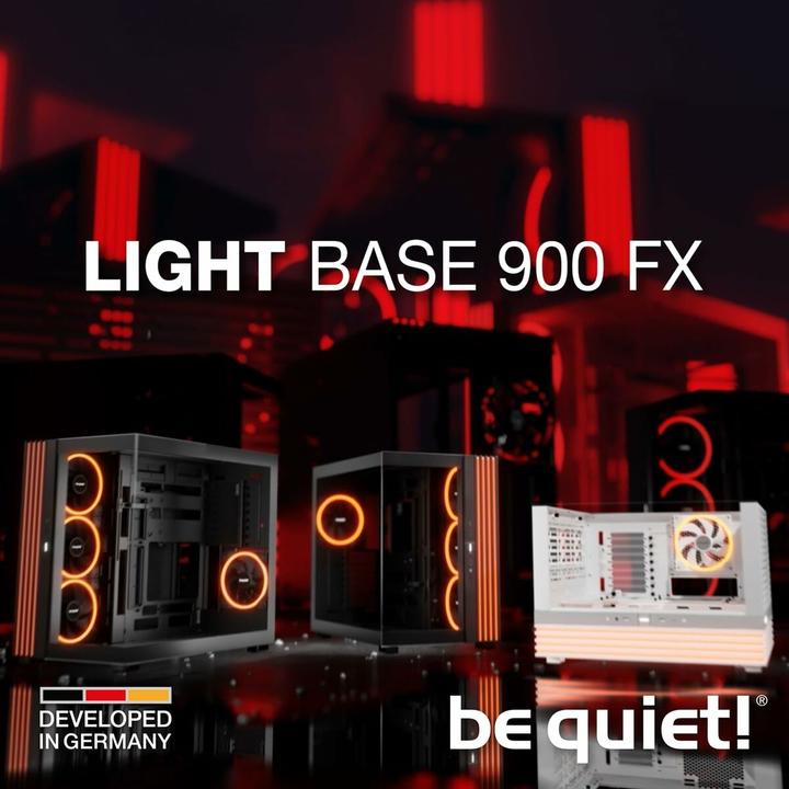 Immagine prodotto be quiet! BASE LEGGERA 900 FX Nero (XL-ATX, ATX, mATX, Mini-ITX)