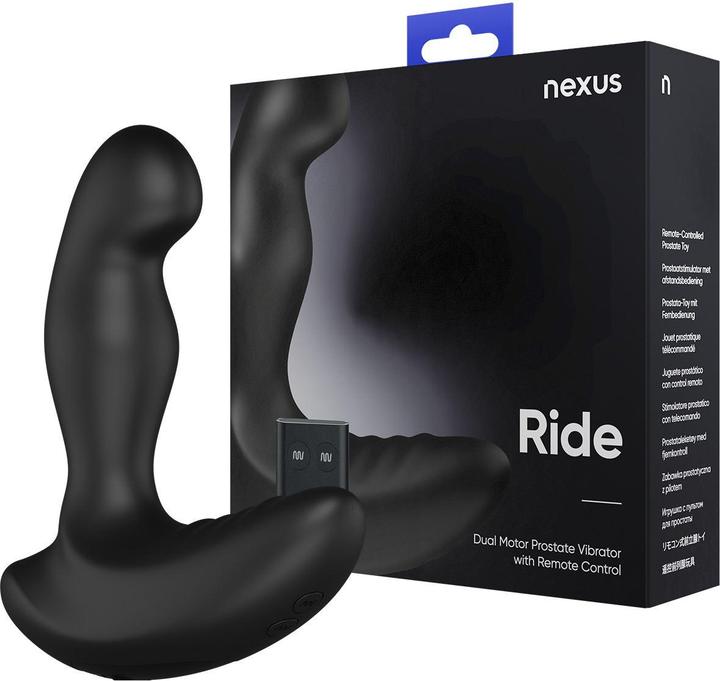 Actual product image Nexus Ride Remote Control Prostate Dual Motor Vibrator