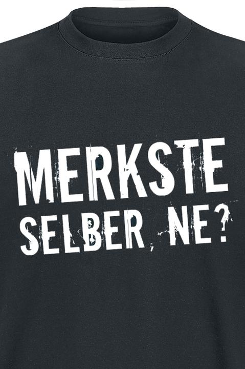 Produktbild Gaming-Sprüche Merkste selber, ne? (L)