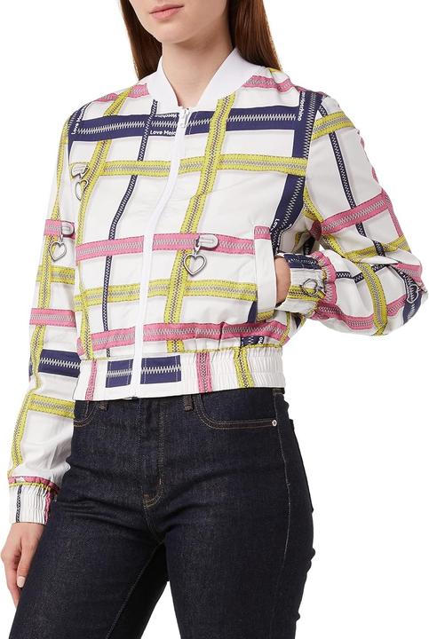 Actual product image Love Moschino Unlined Bomber Jacket (44)