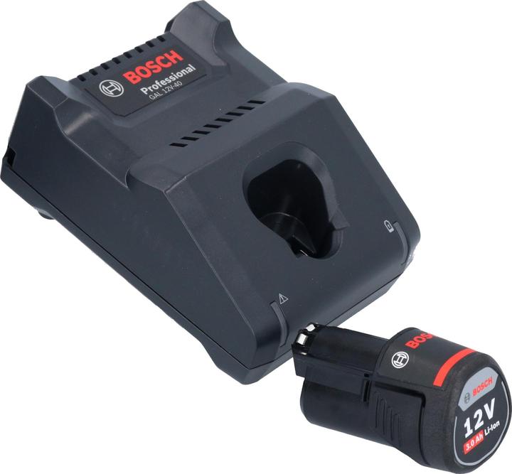 Produktbild Bosch Professional Bosch GWG 12V-50 S Professional Akku Geradschleifer 12 V 6 mm Brushless + 1x Akku 3,0 Ah + (Geradschleifer)