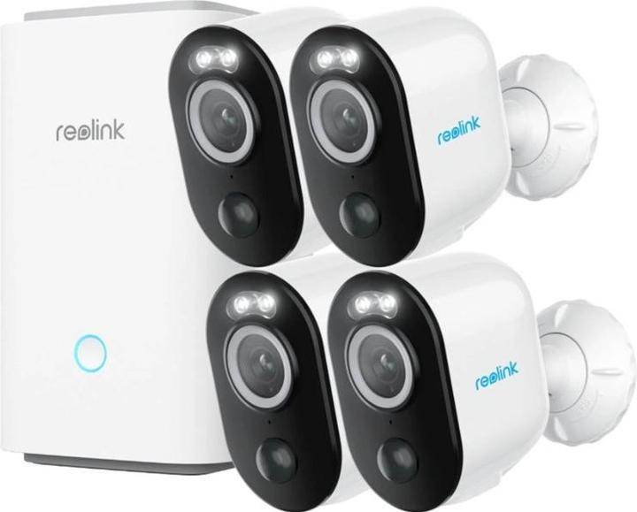 Reolink Home Hub mit 4x Argus 3 Pro (2880 x 1620 Pixels)