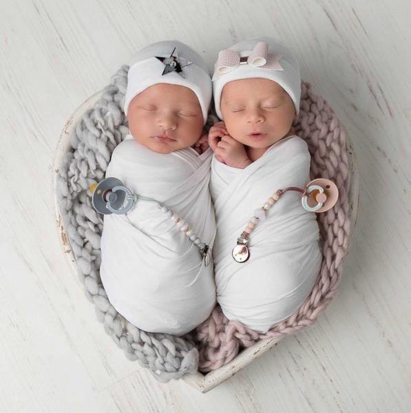 Actual product image Adora Silicone Pacifier Vanilla/Brown (2 x, up to 24 M.)