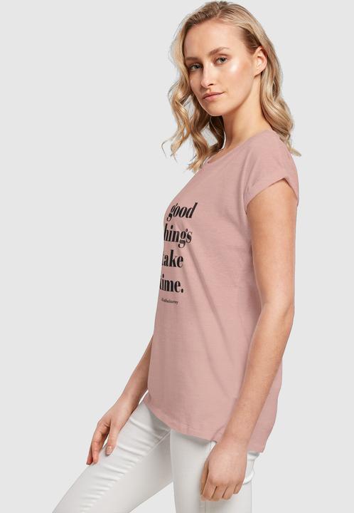 Produktbild Merchcode Ladies Good Things Take Time T-Shirt - 117487 (L)