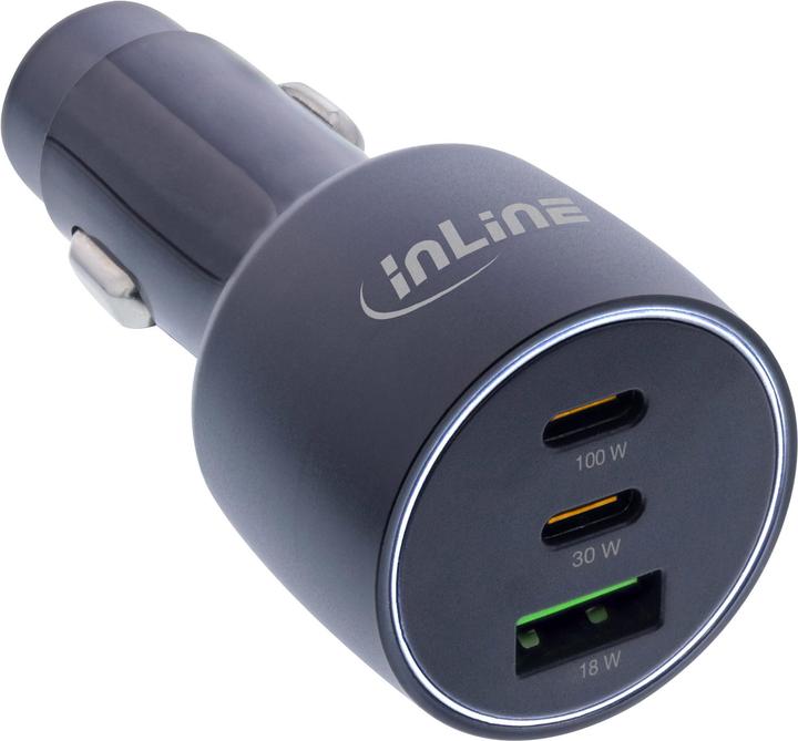 Image du produit InLine Adaptateur d'alimentation USB pour voiture Power Delivery