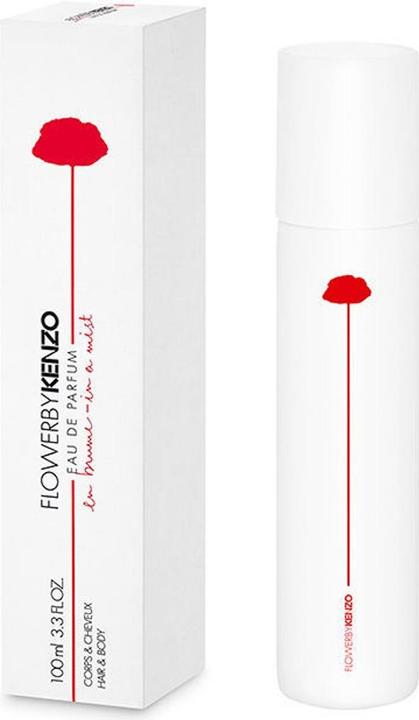 Immagine prodotto Kenzo Mist per capelli e corpo Flower By (100 ml, Spray profumato per corpo e capelli)