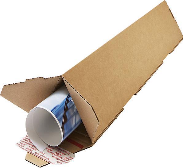 Produktbild eurokraft basic Versandhülse dreieckig (5 Stk.)