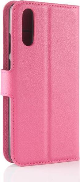 Produktbild MU Classic Leder Bookcover Hülle mit Litchitextur (Cubot P20)