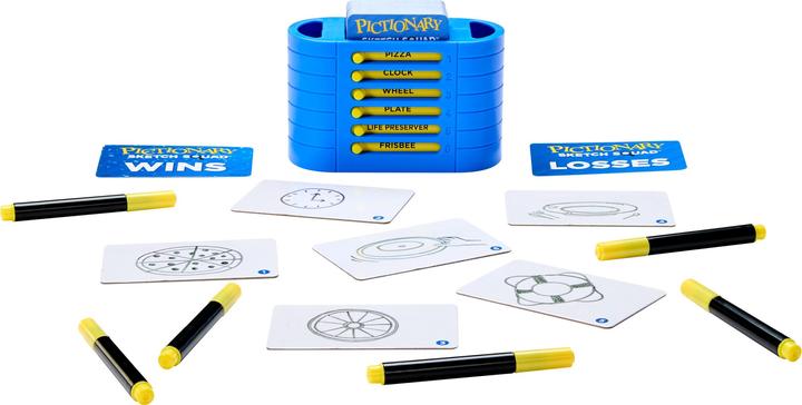 Actual product image Mattel Pictionary Sketch Squad (Italian, 2 - 6 Players)