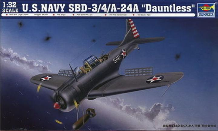 Produktbild Trumpeter SBD-3/4/A-24A Dauntless US Navy