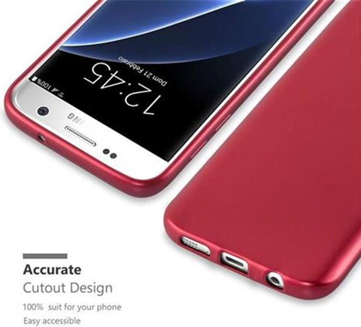 Produktbild Cadorabo TPU Matt Metallic Cover (Samsung Galaxy S7)