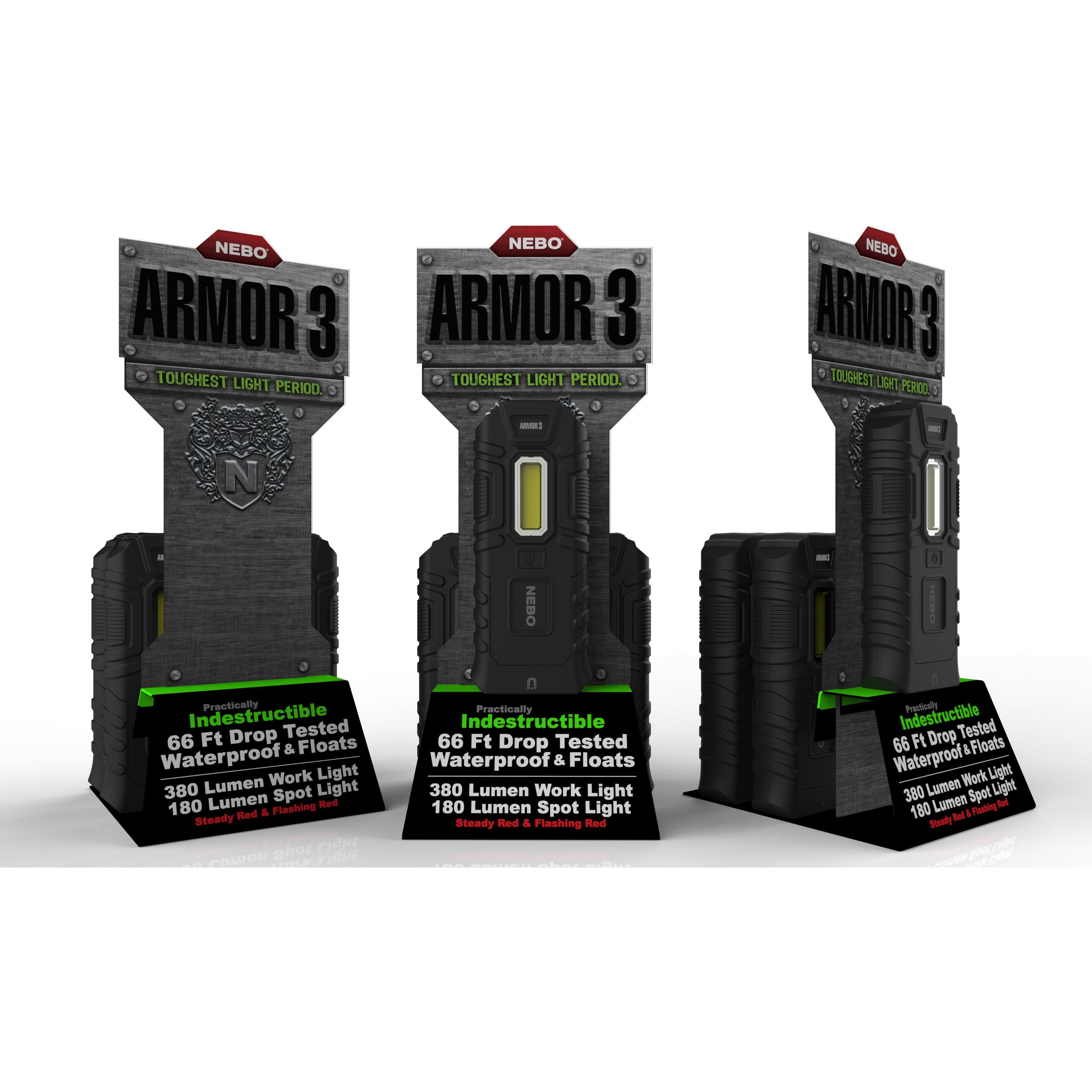 Nebo, Tischlampe, NE6526, CT, Armor 3 (360 lm)