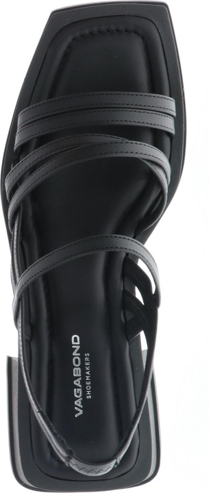 Produktbild Vagabond Hennie 5337-101-20 Damen Plateau Riemchen Sandaletten Blockabsatz schwarz (41)