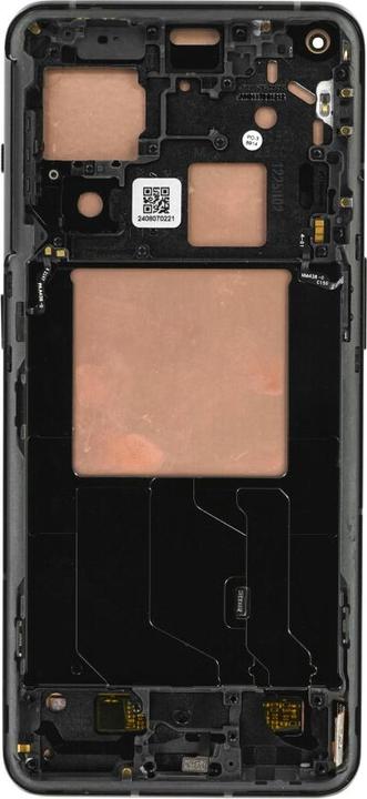 Actual product image OEM Display + frame for OnePlus 10 Pro black (Display, OnePlus 10 Pro)