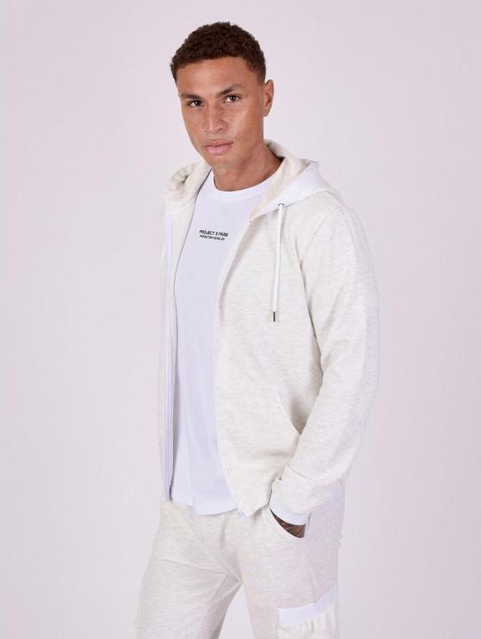 Image du produit Project X Paris sweatshirt zippé en tissus texturé sport (XL)