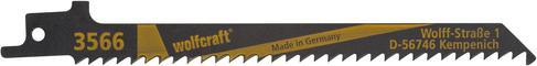 Produktbild wolfcraft 2 Säbelsägebl. CV, Holz, Kurve, L=150mm