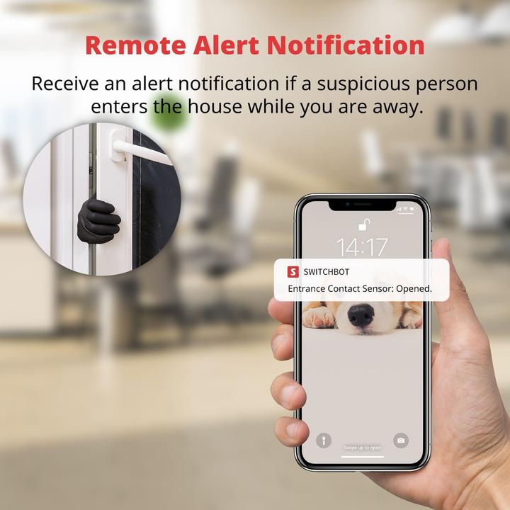 Produktbild SwitchBot Contact Sensor - Smarter Tür- & Fensterkontakt