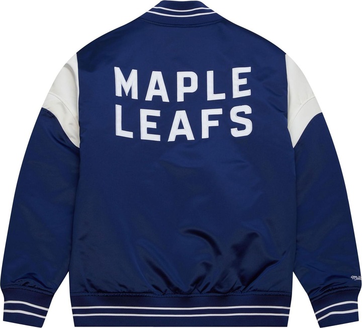 Produktbild Mitchell & Ness M&N Heavyweight Satin Jacke NHL Toronto Maple Leafs - M (M)