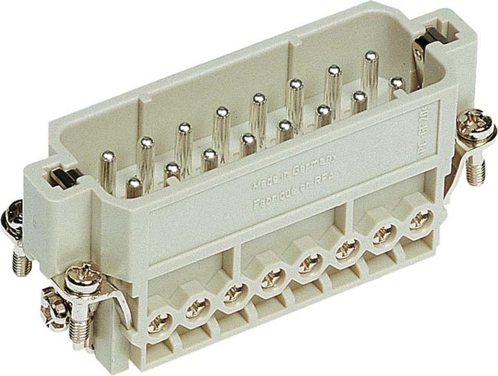 Produktbild Harting 09 20 016 2612 Stiftindsats Han® A 16 + PE Skruer 1 stk