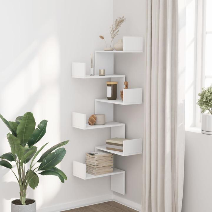 Immagine prodotto VidaXL Wand-Eckregal (45 x 45 x 147 cm)