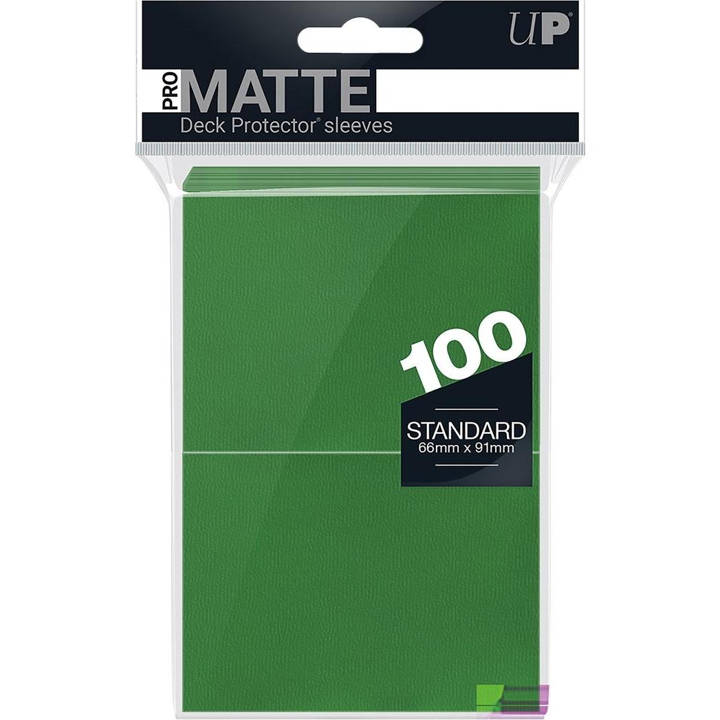 Thumbnail - Ultra Pro Green PRO Matte Deck Protector Standard