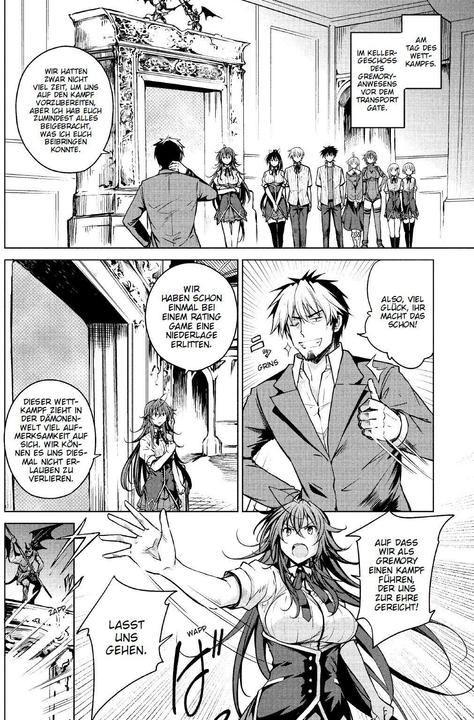 Actual product image Panini HighSchool DxD (German, Ichiei Ishibumi, Hiroji Mishima, Zero Miyama, 2018)