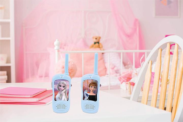 Actual product image Lexibook Disney Frozen adventure set with 2 walkie talkies up to 120m range, binoculars, torch, compass (0.12 km)