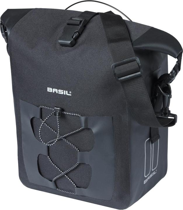 Productafbeelding Basil Navigator Waterdicht M, enkele tas, 14L, zwart (14 l, Draagtas)