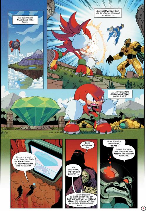 Image du produit Panini DC x Sonic The Hedgehog (Allemand, Adam Bryce Thomas, Caroline Hidalgo, Ian Flynn, 2025)