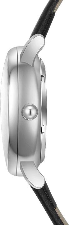 Actual product image John Rothmann Mens Automatic Watch Classic Genuine Leather Black - 26865 (Analogue wristwatch, 38.50 mm)