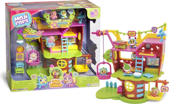 Image du produit Magic Box MojiPops MojiPops Tree House avec ascenseur figure (MP0SP0303)