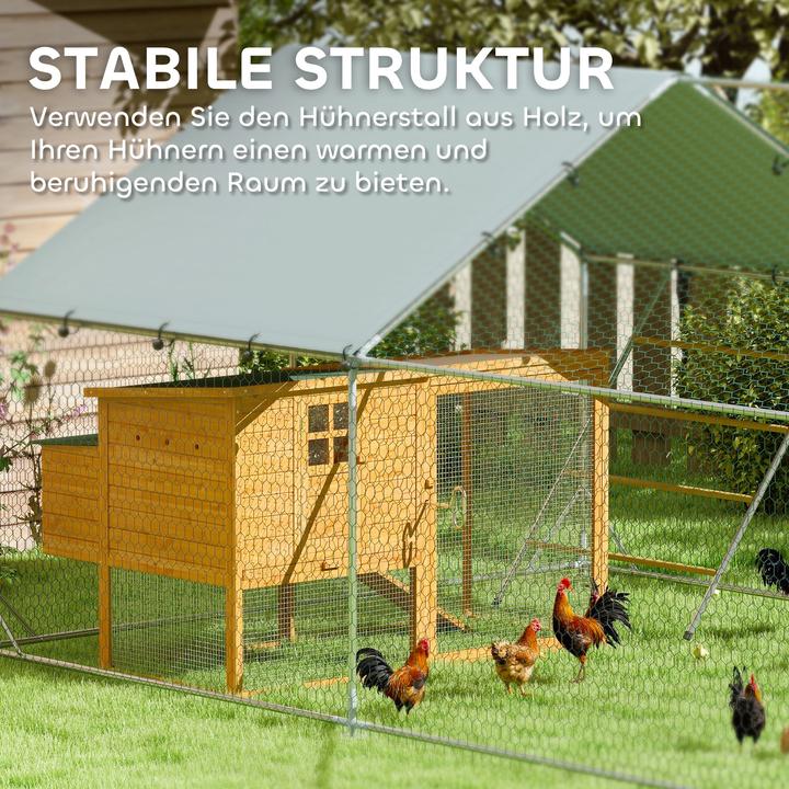 Produktbild PawHut Hühnerstall