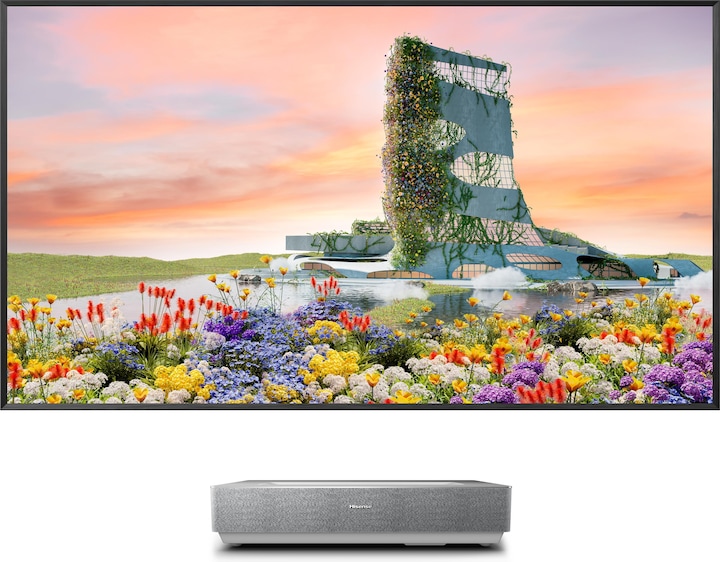Actual product image Hisense 100L5HD incl. 100" ALR Daylight Screen (4K, 2600 lm, 0.25:1)