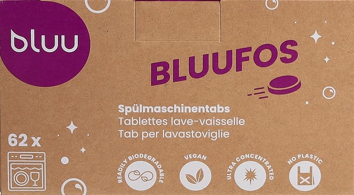 Produktbild bluu Bluufos (Tabs, 62 x)