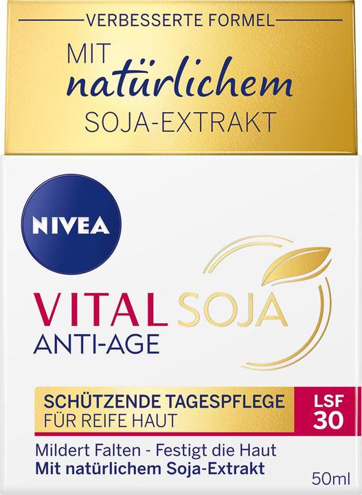 Produktbild NIVEA Vital Soja Protective Day Care SPF30 (50 ml, Tagescreme, SPF 30)