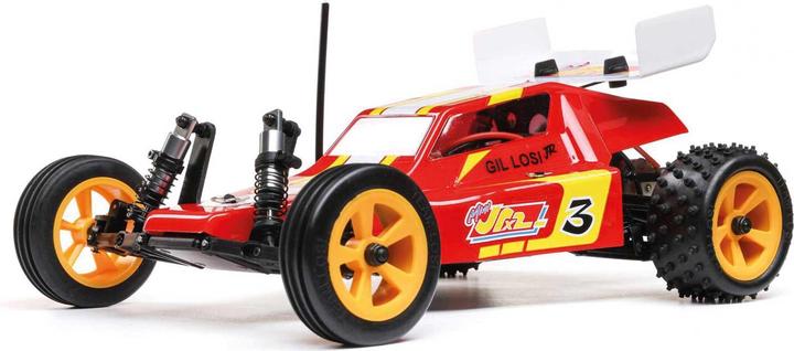 Actual product image Losi Mini JRX2 Electric Brushed Buggy 2WD 1:16 RTR Red (RTR Ready-to-Run)