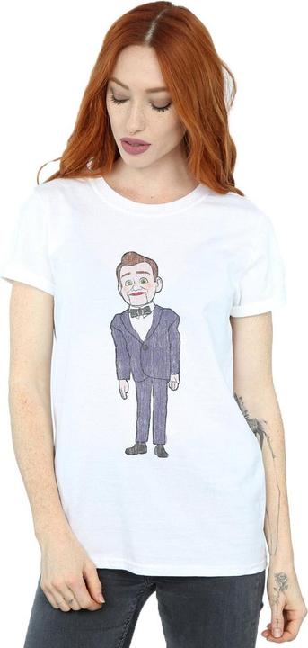 Actual product image Disney Womens/Ladies Toy Story 4 Benson Dummy Pose Cotton Boyfriend T-Shirt (S)