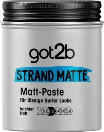 Schwarzkopf Got2B Strand Matte (Haargel, 100 ml)