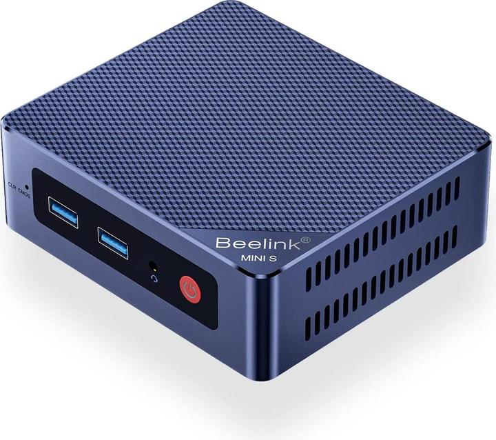 Beelink Mini PC S12 mit Intel N95 Prozessor, 16GB RAM, 500GB SSD (500 GB, 16 GB)