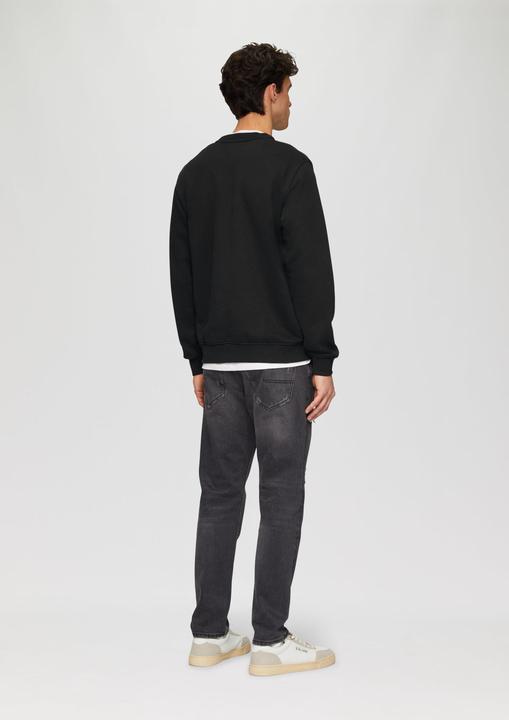 Produktbild s.Oliver Sweatshirt Wärmendes Sweatshirt mit Frontprint (M)