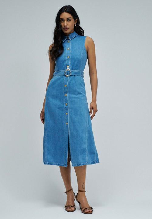 Image du produit Salsa Jeans Midikleid Sleeveless Belt (M)