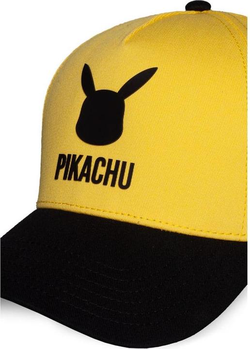 Actual product image Difuzed Pokemon Curved Bill Cap Pikachu (One size)