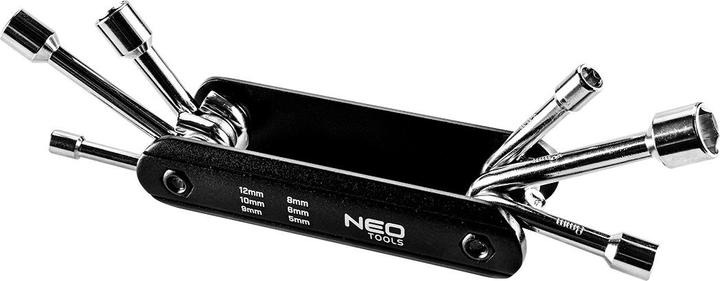 Neo Dopsleutel (zeskantsleutel - 5, 6, 8, 9, 10, 12 mm)