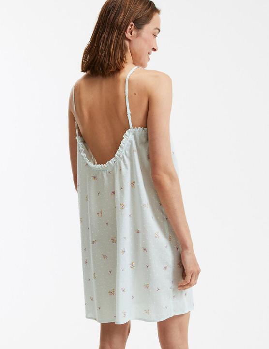 Produktbild La Redoute Collections Nachthemd aus Baumwolle mit Plumetis-Muster (38)