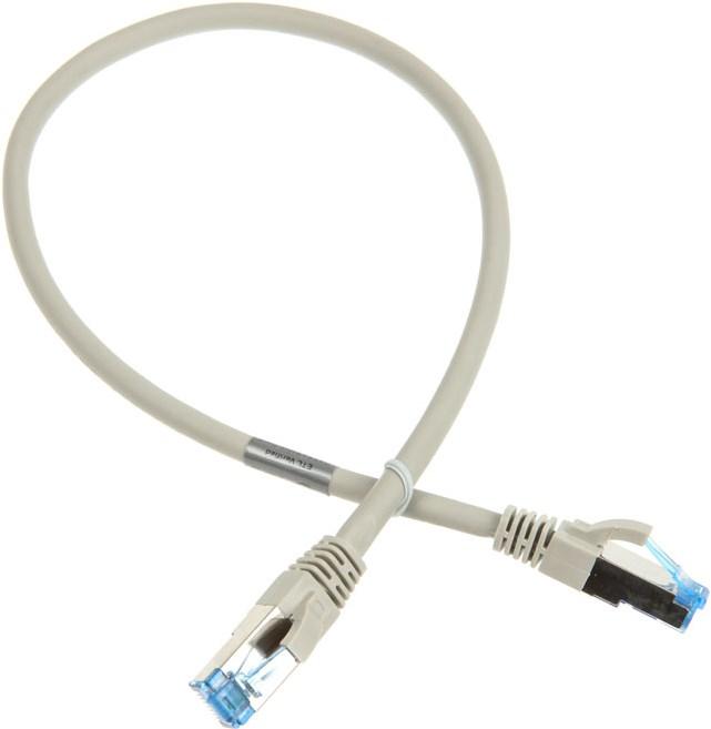 Actual product image InLine Patch cable Cat.6A, S/FTP (PiMf), 500MHz (S/FTP, CAT6a, 0.50 m)